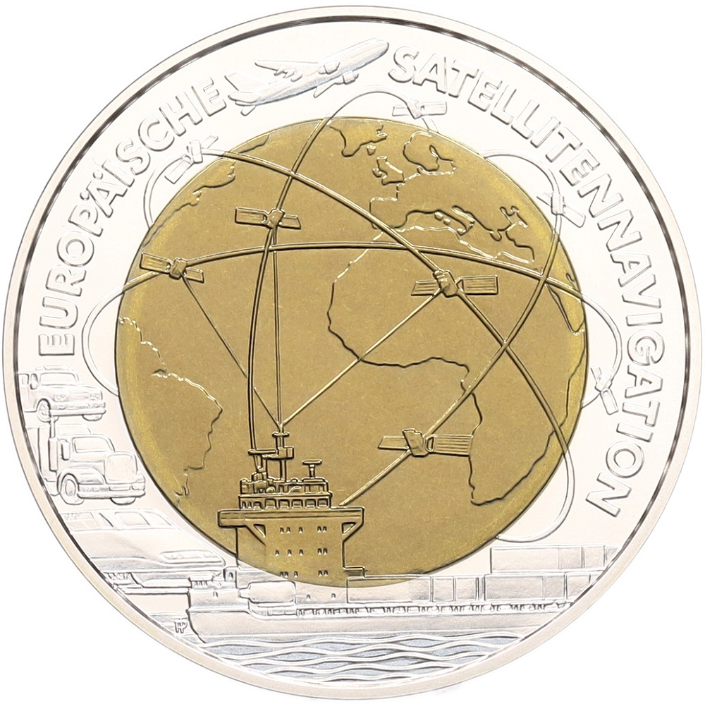 25 евро 2006 года Австрия «Европейская спутниковая навигация» — Фото №1