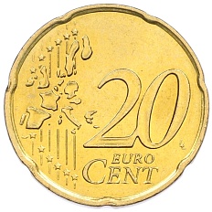 20 евроцентов 2001 года Монако — Фото №2