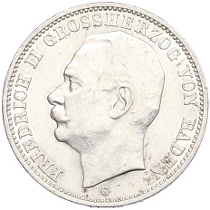 3 марки 1914 года Германия (Баден) — Фото №1