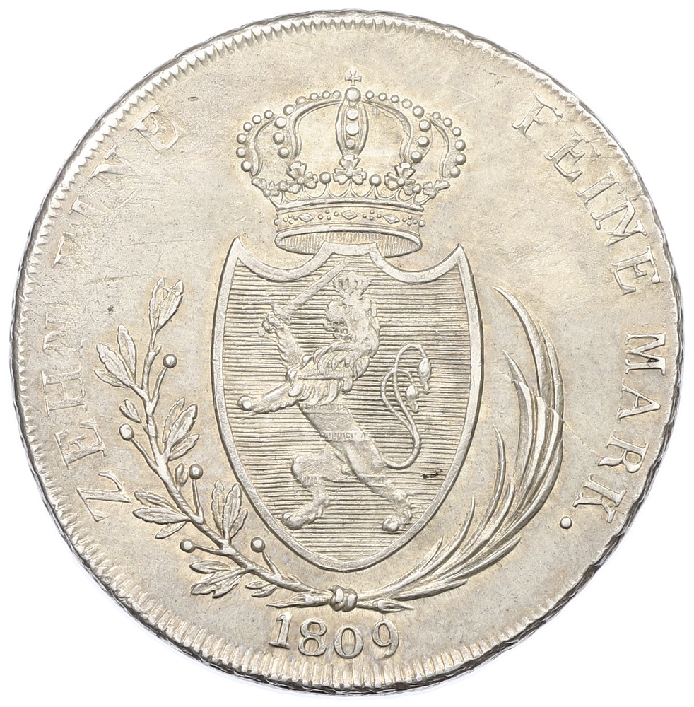 1 талер 1809 года Гессен-Дармштадт — Фото №2