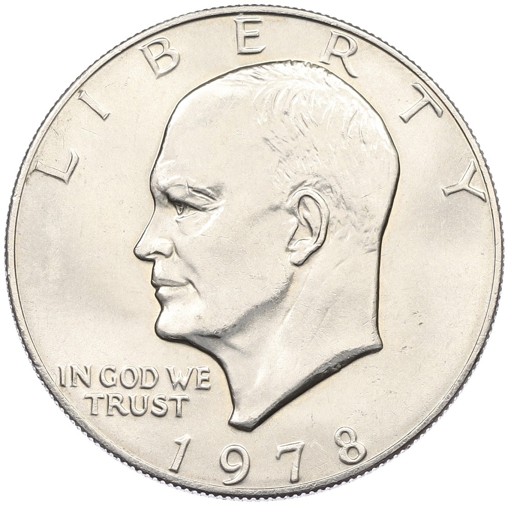 1 доллар 1978 года США «Эйзенхауэр» — Фото №1