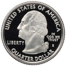 1/4 доллара (25 центов) 2001 года S США «Штаты и территории — Нью-Йорк» — Фото №2