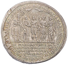 1 талер 1682 года Зальцбург «1100-летие архиепископства Зальцбург» — Фото №2