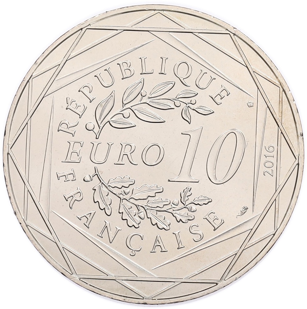 10 евро 2016 года Франция «Маленький принц — Аркашон» — Фото №2