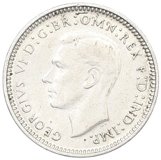 3 пенса 1942 года D Австралия — Фото №2
