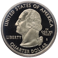 1/4 доллара (25 центов) 2003 года S США «Штаты и территории — Иллинойс» — Фото №2