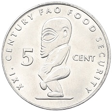 5 центов 2000 года Острова Кука «ФАО» — Фото №1
