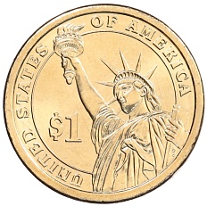 1 доллар 2009 года Р США «12-й президент США Закари Тейлор» — Фото №2