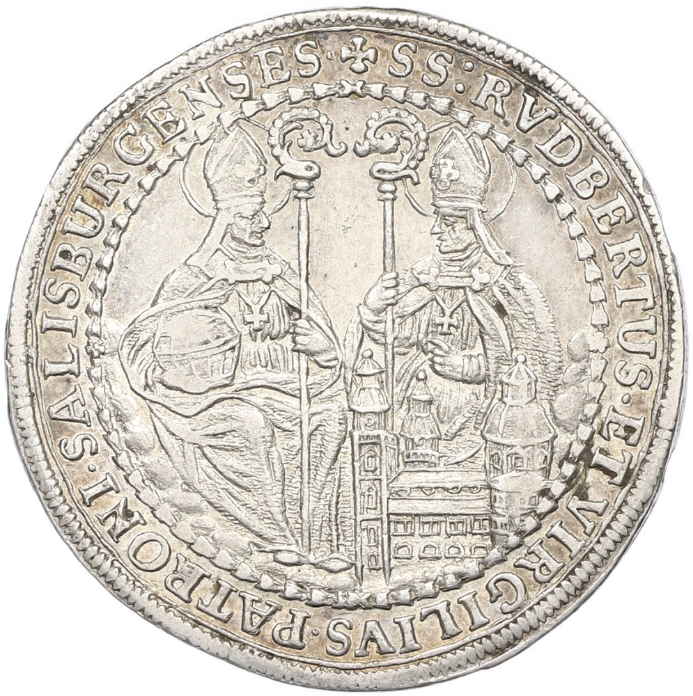 1/2 талера 1703 года Зальцбург — Фото №1