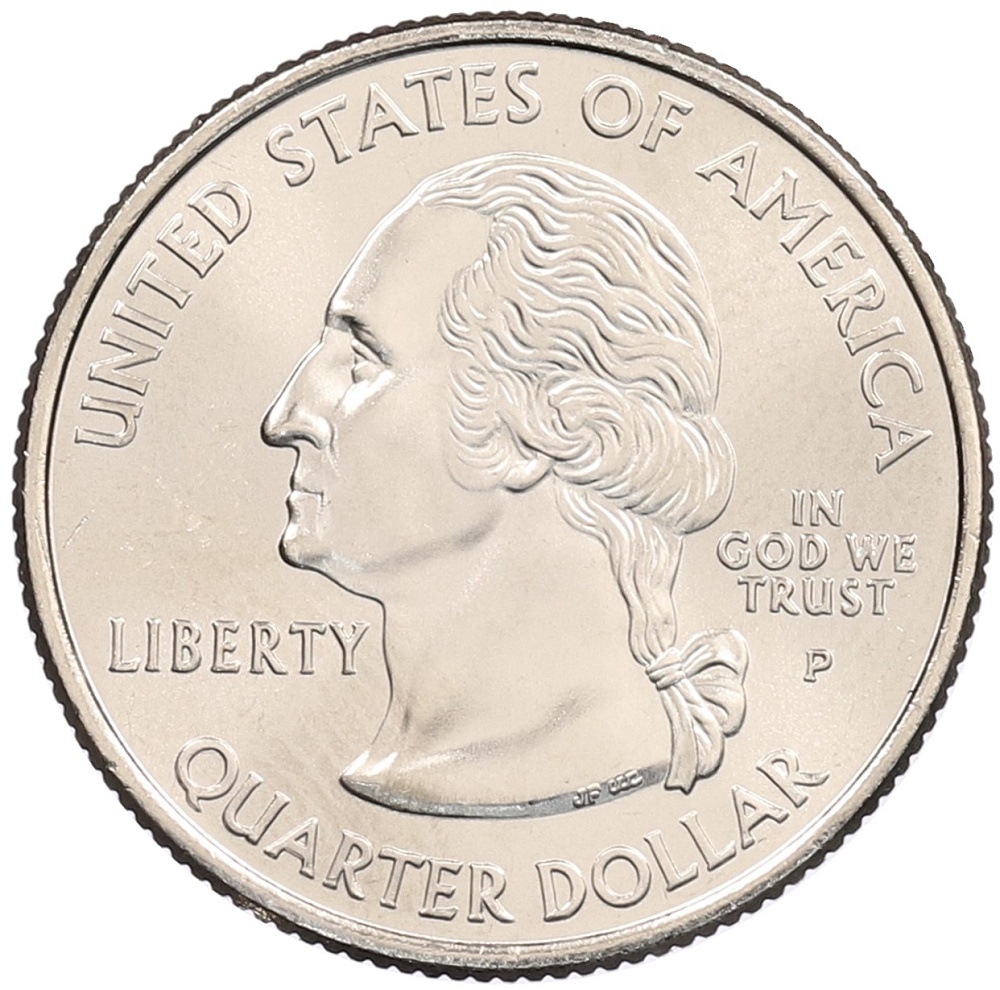 1/4 доллара (25 центов) 2005 года P США «Штаты и территории — Орегон» — Фото №2