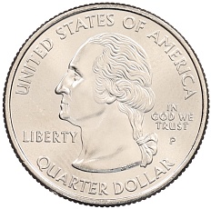 1/4 доллара (25 центов) 2005 года P США «Штаты и территории — Орегон» — Фото №2