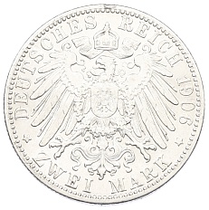 2 марки 1906 года Германия (Бавария) — Фото №2