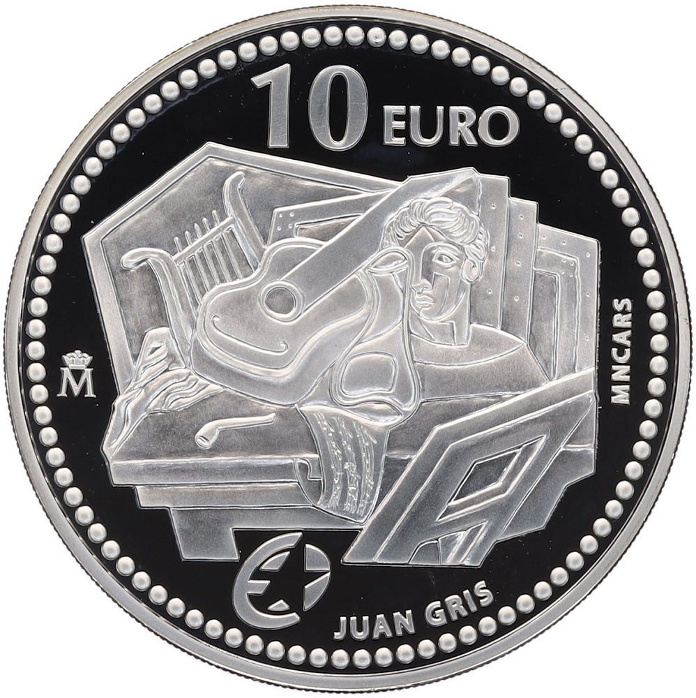 10 евро 2012 года Испания «Хуан Грис» — Фото №1