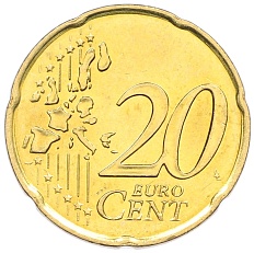 20 евроцентов 2001 года Монако — Фото №2