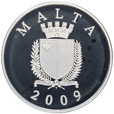 10 евро 2009 года Мальта «Ла Кастеллана» — Фото №2