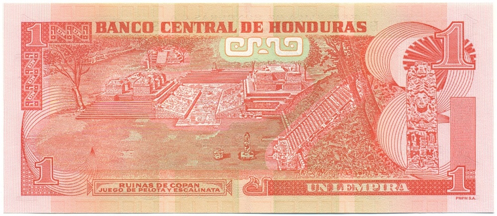 1 лемпира 2022 года Гондурас — Фото №2