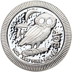 2 доллара 2019 года Ниуэ «Афинская сова» — Фото №1