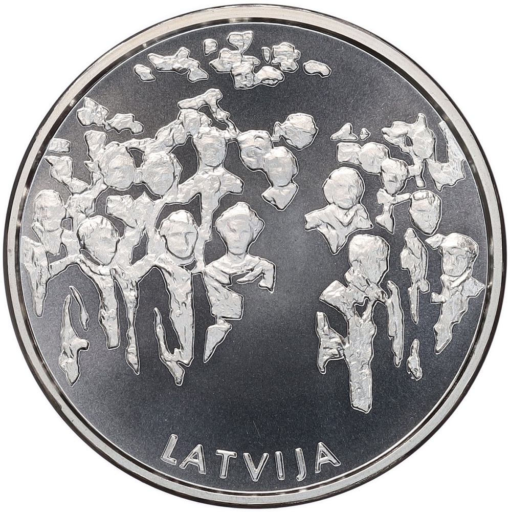 5 евро 2018 года Латвия «Ликтеньдарзс» — Фото №2
