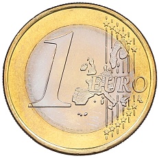 1 евро 2000 года Франция — Фото №2