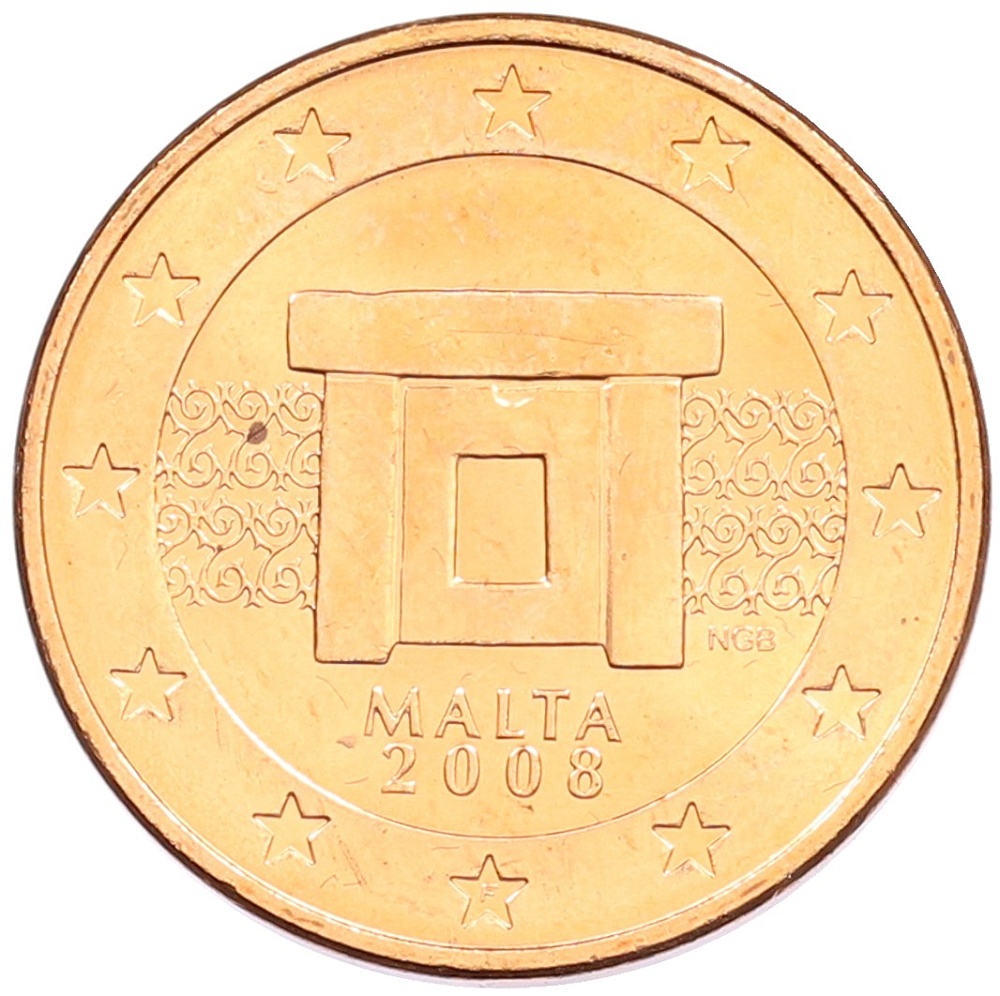5 евроцентов 2008 года Мальта — Фото №1