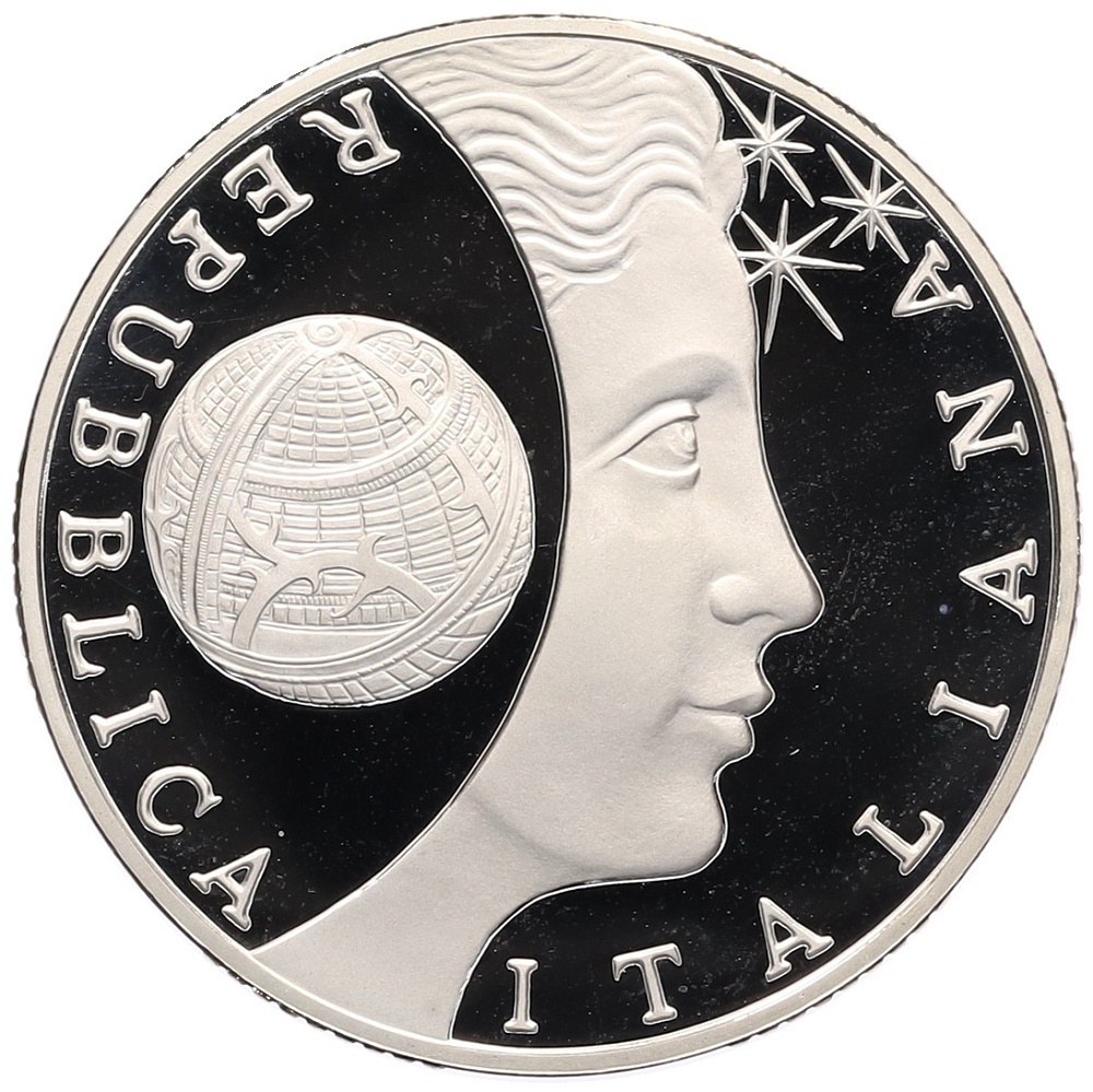 10 евро 2009 года Италия «Международный год астрономии» — Фото №1