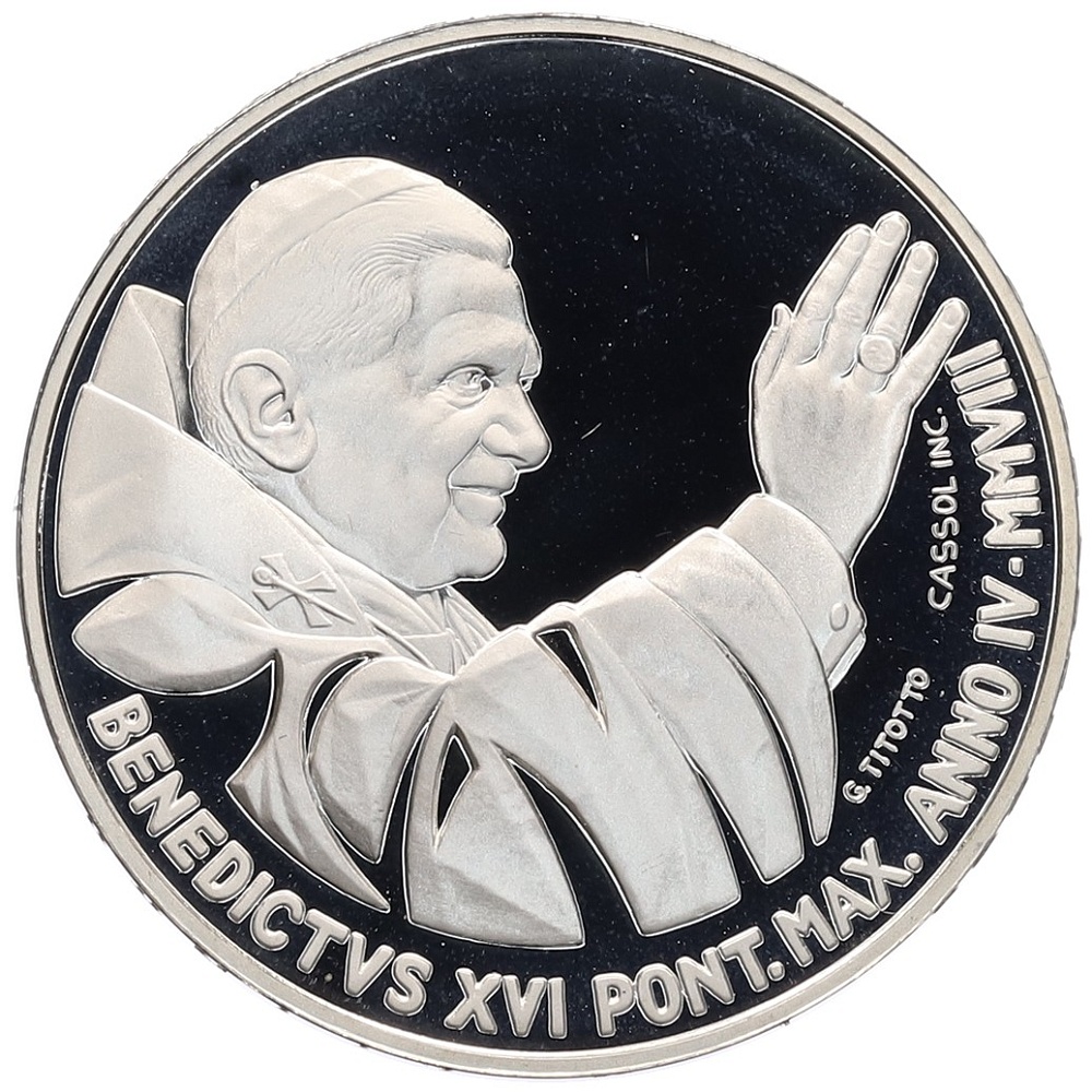 5 евро 2008 года Ватикан «Всемирный день молодежи» — Фото №2