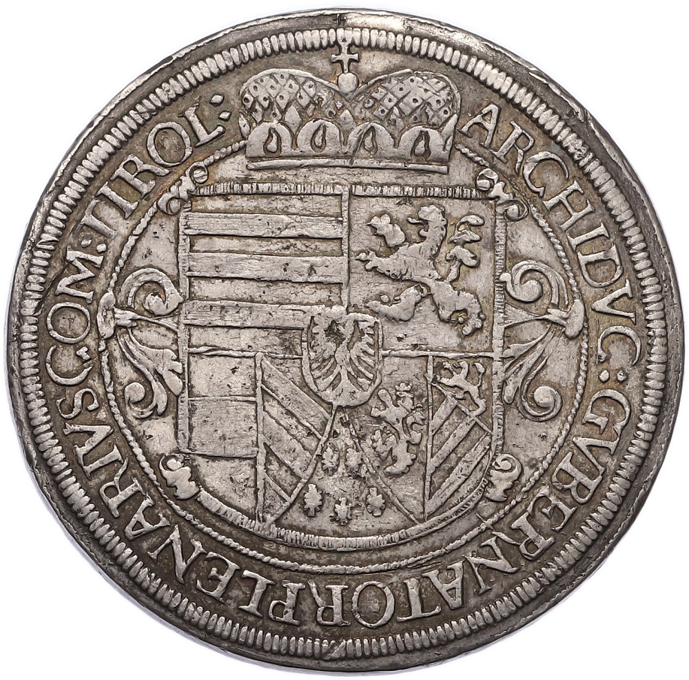 1 талер 1621 года Австрия (Тироль) Леопольд V — Фото №2