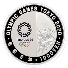 1000 йен 2020 года Япония «XXXII летние Олимпийские игры 2020 года в Токио — Бокс» — Фото №2