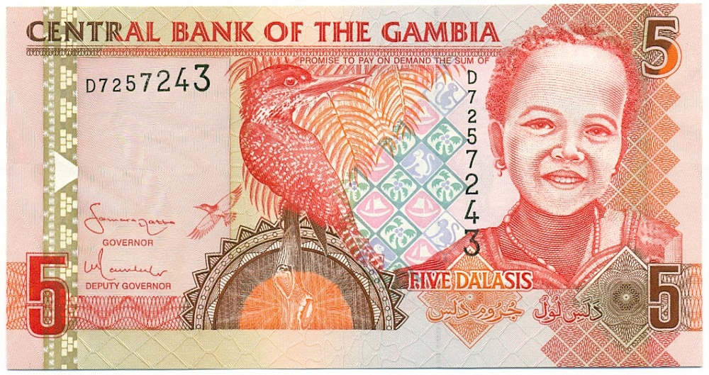 5 даласи 2006 года Гамбия — Фото №1