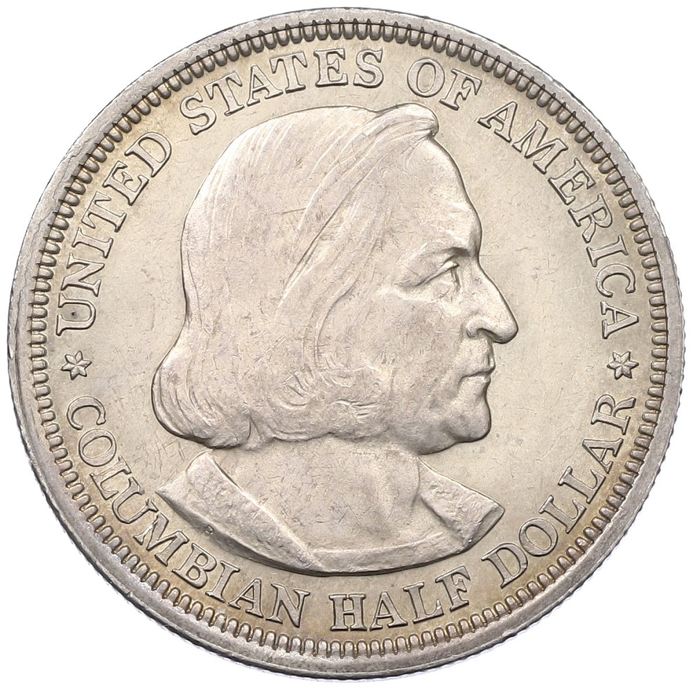 1/2 доллара (50 центов) 1893 года США «Колумбийская выставка в Чикаго» — Фото №2