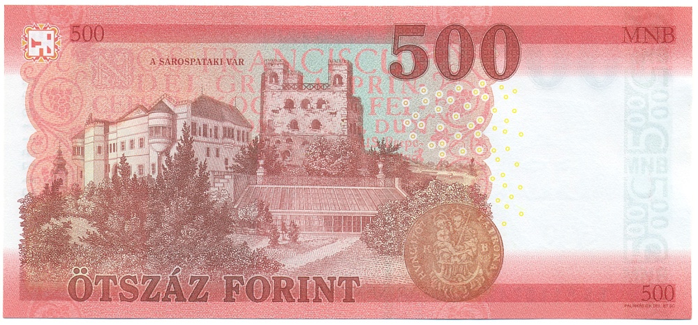 500 форинтов 2025 года Венгрия — Фото №2