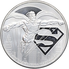 2 доллара 2021 года Ниуэ «DC Comics — Супермен» — Фото №1