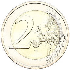 2 евро 2019 года Мальта «Природа и окружающая среда» — Фото №2