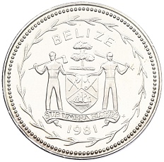 5 центов 1981 года Белиз — Фото №2