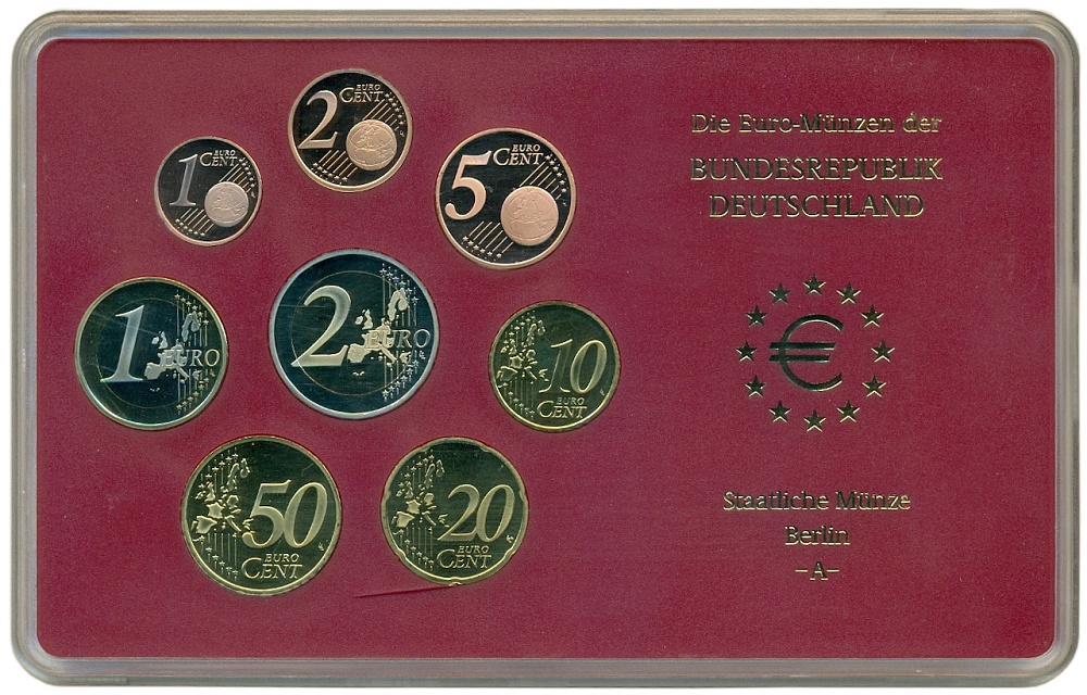 Годовой набор монет евро 2004 года A Германия — Фото №2