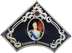 2 доллара 2012 года Ниуэ «Царское Село — Елизавета Петровна» — Фото №1