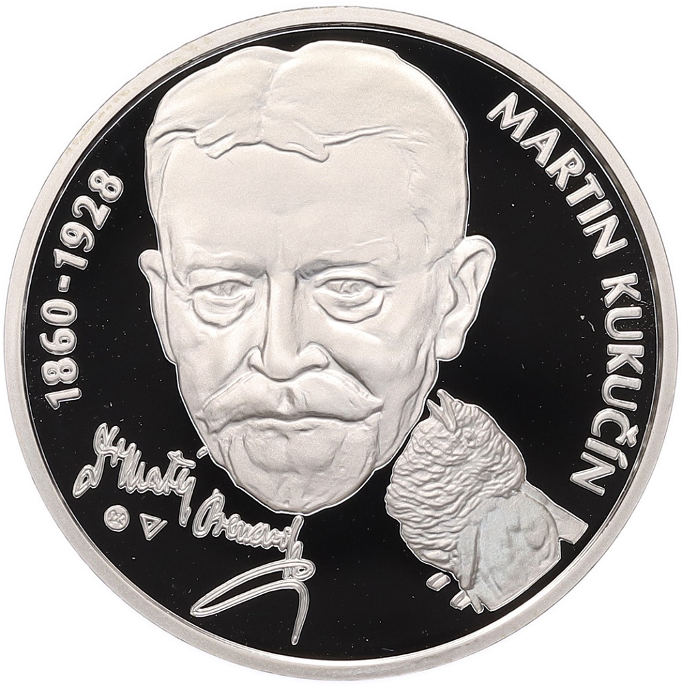 10 евро 2010 года Словакия «150 лет Мартину Кукучину» — Фото №1