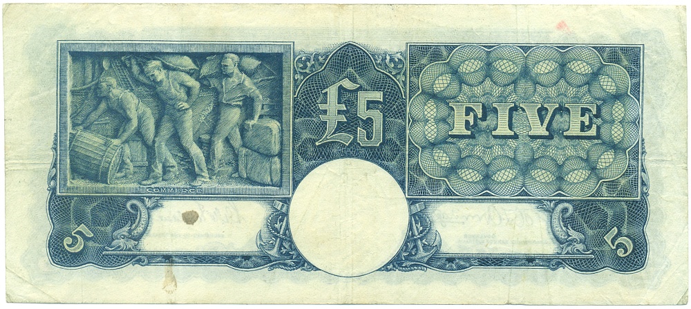 5 фунтов 1941-1948 года Австралия (Георг VI) — Фото №2