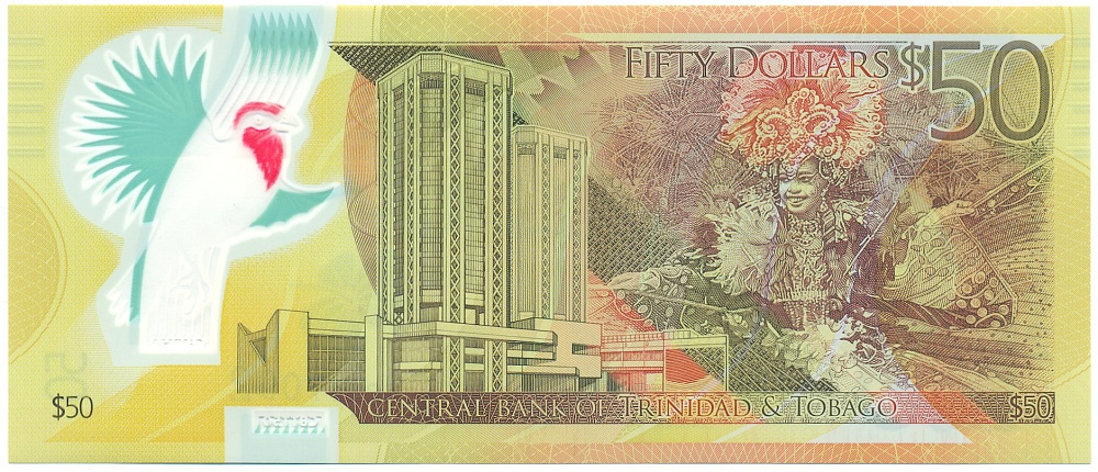 50 долларов 2014 года Тринидад и Тобаго — Фото №2