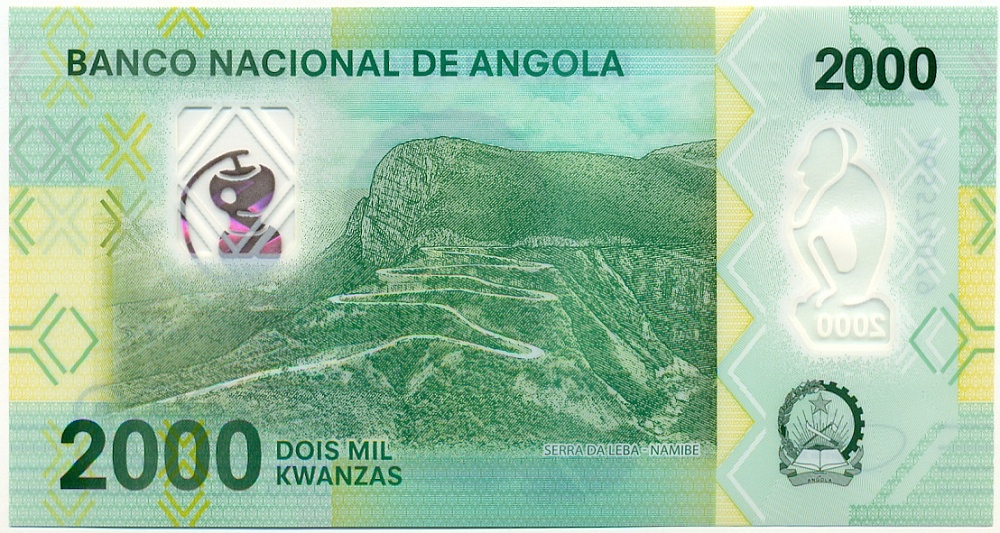 2000 кванза 2020 года Ангола — Фото №2