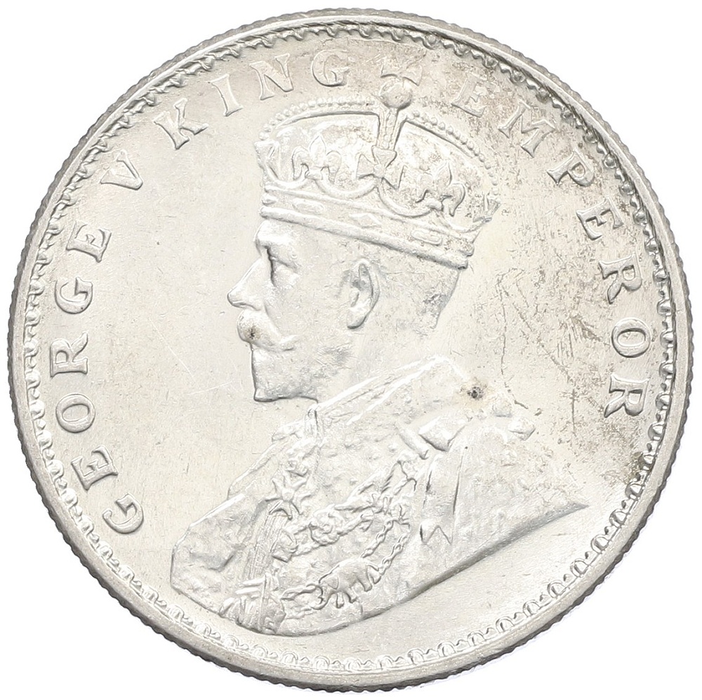 1 рупия 1920 года Британская Индия — Фото №2