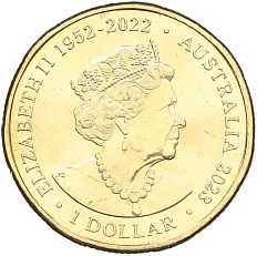 1 доллар 2023 года Австралия «Большие австралийские вещи – гигантский баран» — Фото №2