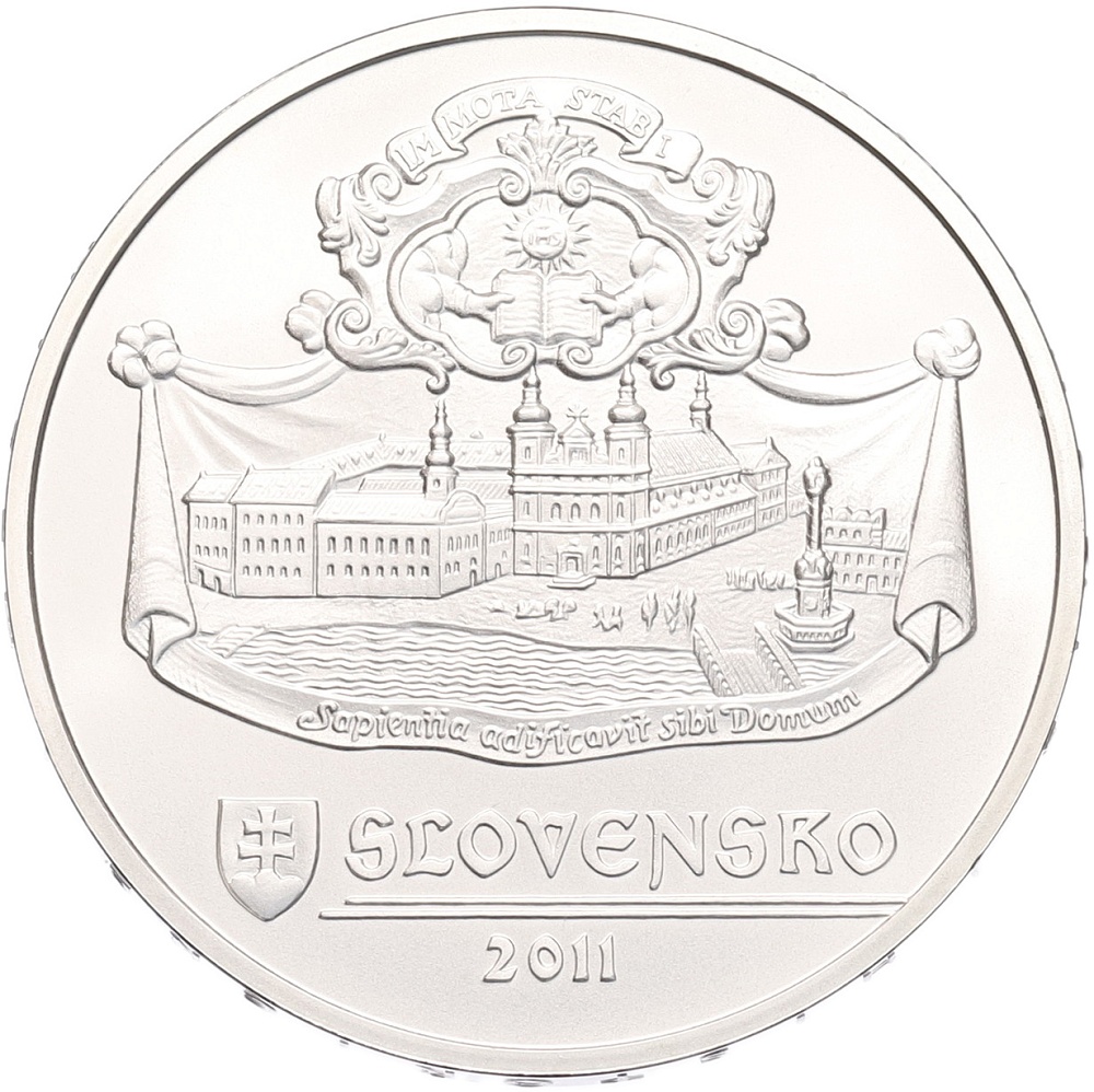 20 евро 2011 года Словакия «Объект культурного наследия Трнава» — Фото №2