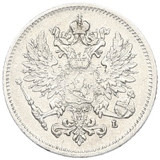 25 пенни 1907 года Русская Финляндия — Фото №2