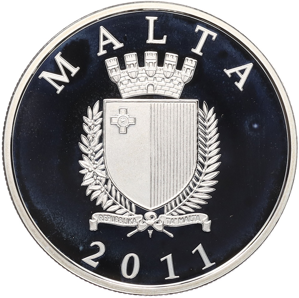 10 евро 2011 года Мальта «Финикийцы на Мальте» — Фото №2