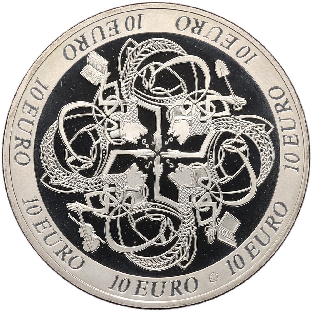 10 евро 2007 года Ирландия «Кельтская культура» — Фото №1