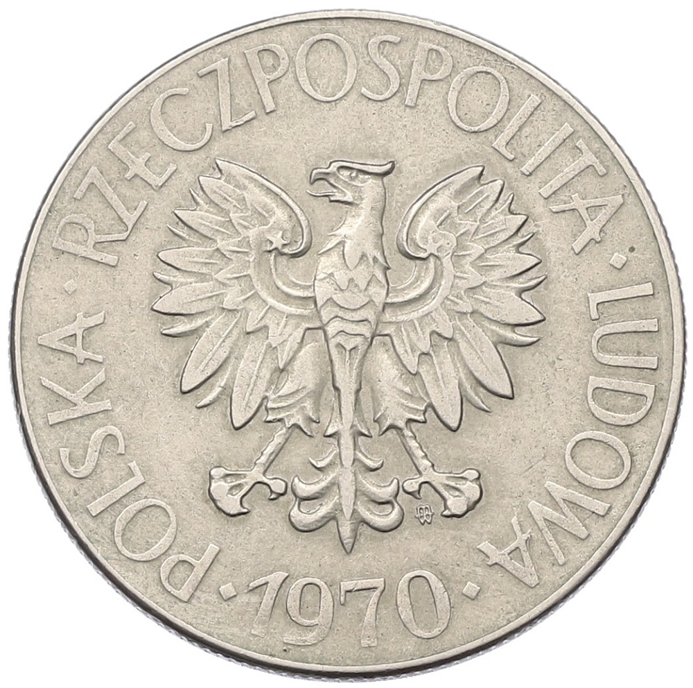 10 злотых 1970 года Польша «Тадеуш Костюшко» — Фото №2