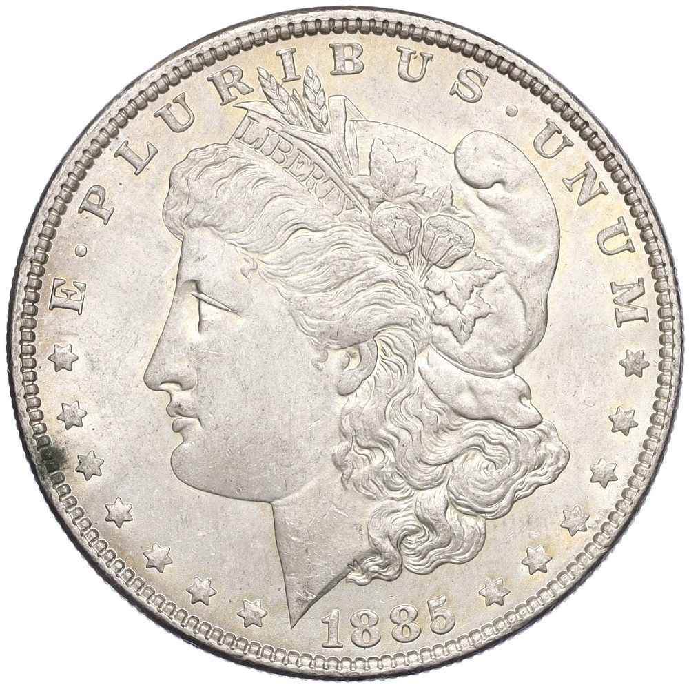 1 доллар 1885 года США — Фото №1