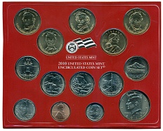 Набор монет 2010 года D США «Денвер» — Фото №1