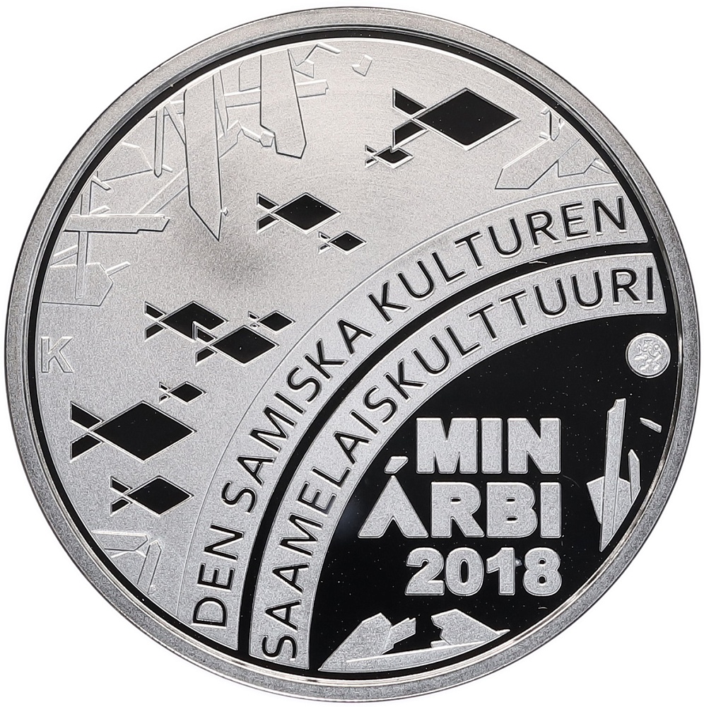 20 евро 2018 года Финляндия «Саамская культура» — Фото №2